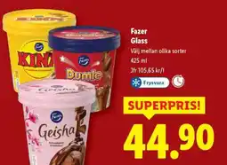 Lidl Fazer Glass erbjuda