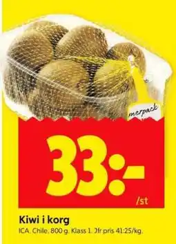 ICA Supermarket KIWI I KORG erbjuda