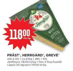 Willys PRÄST, HERRGÅRD, GREVÉ erbjuda