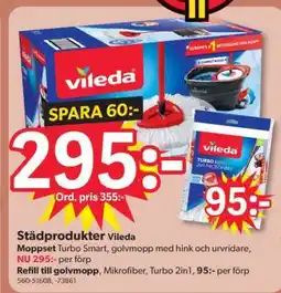 DollarStore Vileda Städprodukter erbjuda