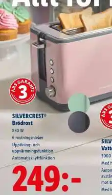 Lidl SILVERCREST Brödrost erbjuda
