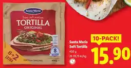 Lidl Santa Maria soft tortilla erbjuda