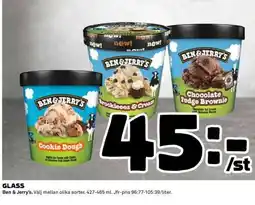Coop Ben & Jerry's Ice Cream erbjuda