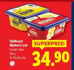 Lidl Fjällbrynt Mjukost i ask erbjuda