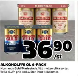 Coop ALKOHOLFRI ÖL 6-PACK erbjuda