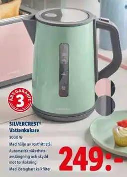 Lidl SILVERCREST Vattenkokare erbjuda