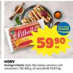 Coop Korv erbjuda