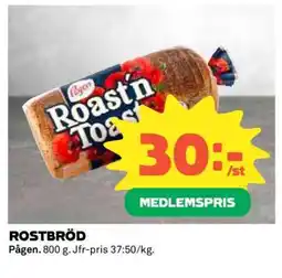 Coop ROSTBRÖD erbjuda