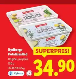 Lidl Rydbergs potatissallad erbjuda