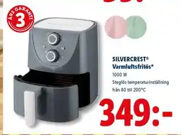 Lidl SILVERCREST Varmluftsfritös erbjuda