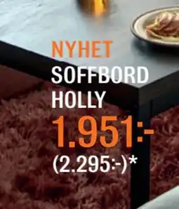 Mio SOFFBORD HOLLY, SEK 1951 erbjuda