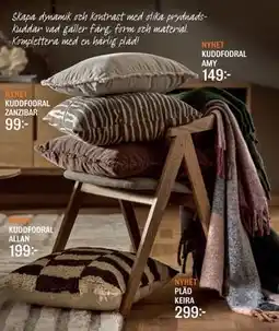 Mio PLÄD KEIRA, SEK 299 erbjuda