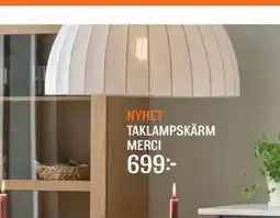 Mio TAKLAMPSKÄRM MERCI, SEK 699 erbjuda