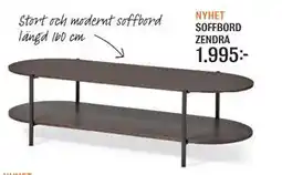 Mio SOFFBORD ZENDRA, SEK 1995 erbjuda