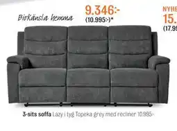 Mio 3-sits soffa, SEK 9346 erbjuda