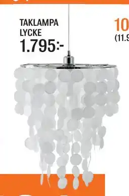 Mio TAKLAMPA LYCKE, SEK 1795 erbjuda