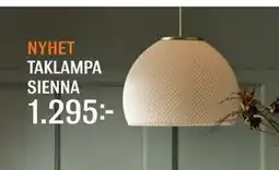 Mio TAKLAMPA SIENNA, SEK 1295 erbjuda