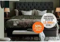 Mio 50% PÅ SALTSKÄR SÄNGAR erbjuda