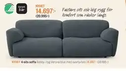 Mio 4-sits soffa, SEK 14697 erbjuda