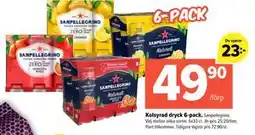 Coop Extra Kolsyrad dryck 6-pack, SEK 49.9 erbjuda