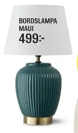 Mio BORDSLAMPA MAUI, SEK 499 erbjuda