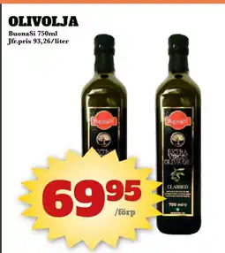 Bonum Matmarknad OLIVOLJA BuonaSi erbjuda