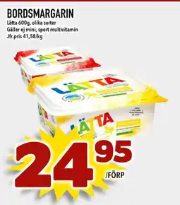 Bonum Matmarknad BORDSMARGARIN erbjuda