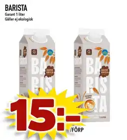 Bonum Matmarknad BARISTA erbjuda