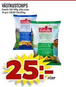 Bonum Matmarknad VÄSTKUSTCHIPS erbjuda