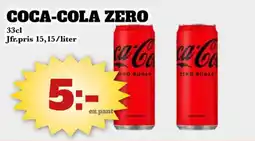 Bonum Matmarknad COCA-COLA ZERO erbjuda