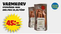 Nelins Varmkorv Stensåkra erbjuda