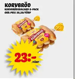 Nelins Korvbröd erbjuda