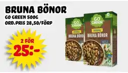 Nelins GO GREEN Bruna bönor erbjuda