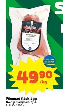Stora Coop Rimmad fläsklägg, SEK 49.9 erbjuda