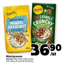 Stora Coop Müsli/granola, SEK 36 erbjuda