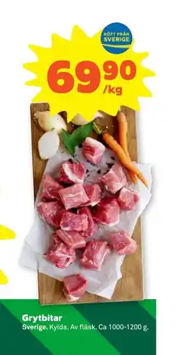 Stora Coop Grytbitar, SEK 69.9 erbjuda