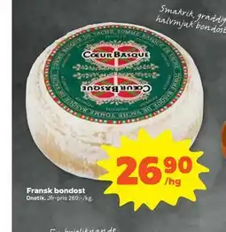 Stora Coop Fransk bondost, SEK 26.9 erbjuda