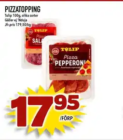 Nelins TULIP Pizzatopping erbjuda