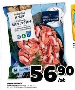 Stora Coop Räkor med skal, SEK 56.9 erbjuda