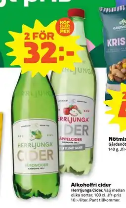 Stora Coop Alkoholfri cider, SEK 32 erbjuda