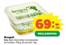 Stora Coop Bregott, Medlemspris erbjuda