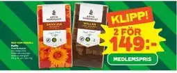 Stora Coop Kaffe, Medlemspris erbjuda