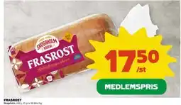 Coop FRASROST, Medlemspris erbjuda