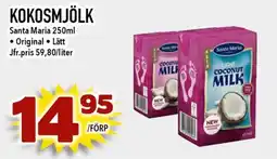 Nelins Santa Maria Kokosmjölk erbjuda