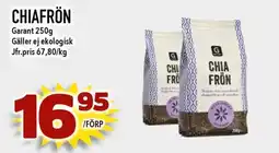 Nelins GARANT Chiafrön erbjuda