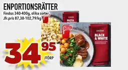 Nelins Findus Enportionsrätter erbjuda