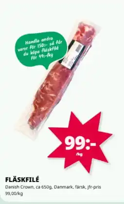 Tempo Fläskfilé erbjuda