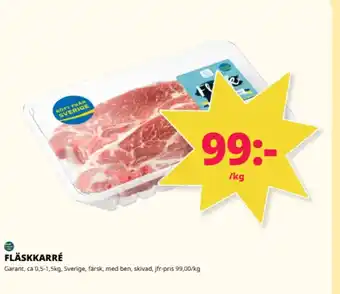 Tempo GARANT Fläskkarré erbjuda