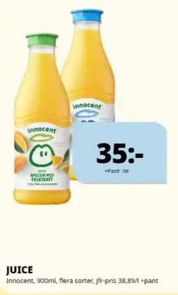 Tempo Innocent Juice erbjuda