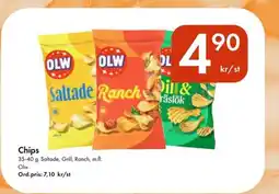 Snabbgross OLW Chips erbjuda